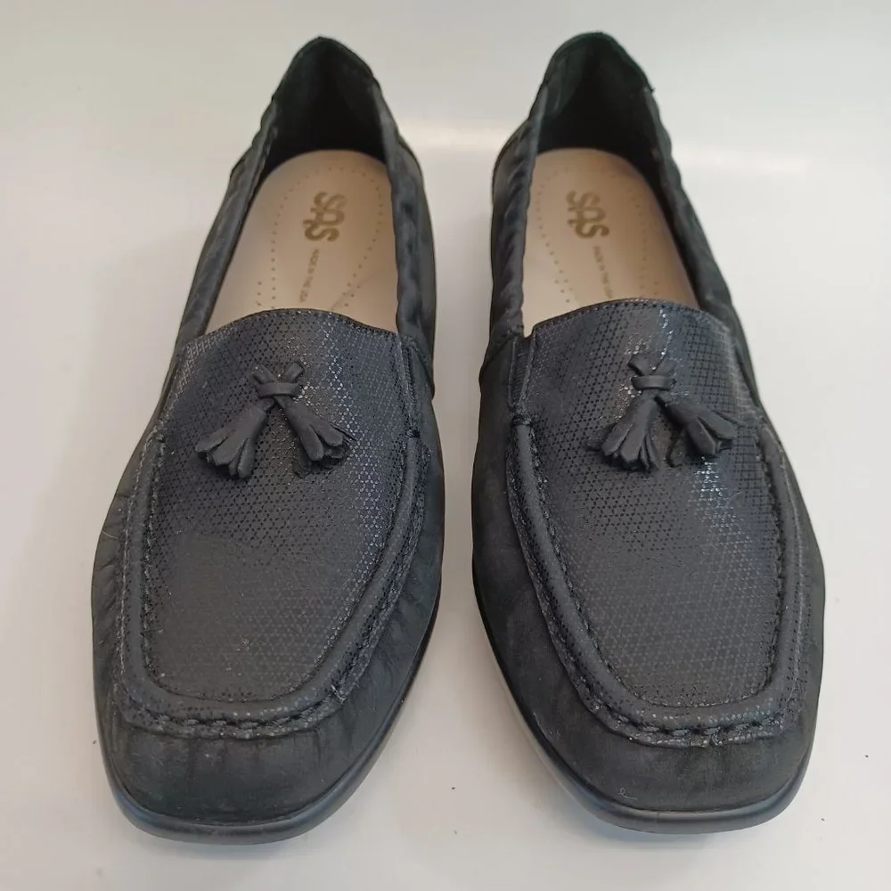 SAS Hope Tassel Loafers Suede Slip On Moccasin Size 9M - Picture 3 of 15